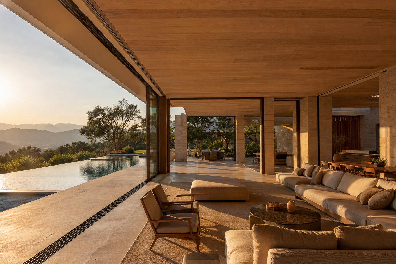 Longevity architecture — luxury villa designed for health and long life