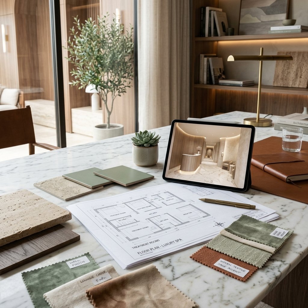 Spa concept design and planning