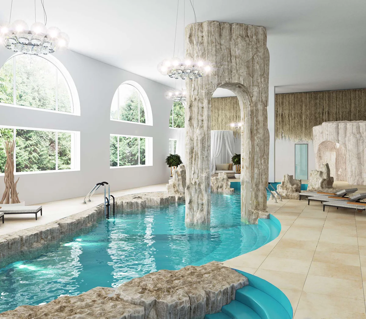 Forest Spa — Vastu Shastra Spa Design, 420m²